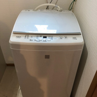 2018年製7kg AQUA洗濯機