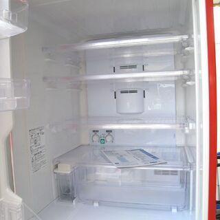 ☆ SHARP 3ドア 冷蔵庫 2012年製 350L 両開き どっちもドア プラズマクラスター 自動製氷 SJ-PW35W  自動製氷 赤/レッド シャープ 大型 三百Lクラス 札幌市 北20条店 ☆ SHARP 3ドア 冷蔵庫 2012年製 350L 両開き どっちもドア プラズマ