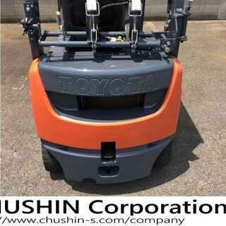 関東輸送費無料 トヨタL&F エンジンフォークリフト 1.5t LPガス 