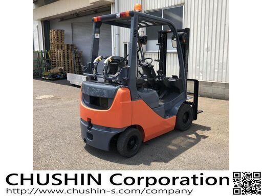 関東輸送費無料　トヨタL\u0026F エンジンフォークリフト 1.5t 　LPガス ガソリン 切替式 　1.5トン　1500kg　14735　CF20084
