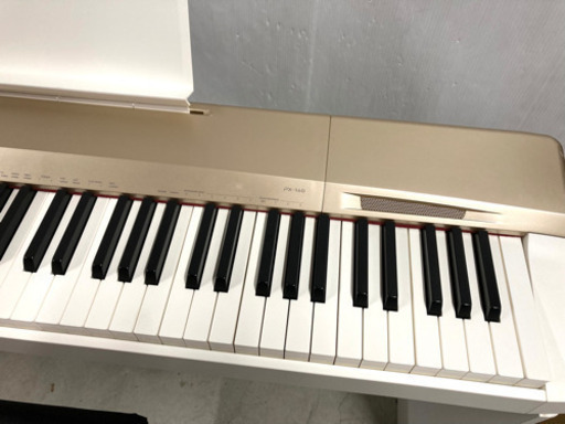 カシオ 電子ピアノ 「Privia（プリヴィア）」 シャンパンゴールド調 PX
