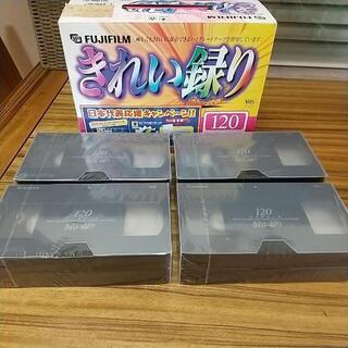新品 VHS120分ビデオテープ8本