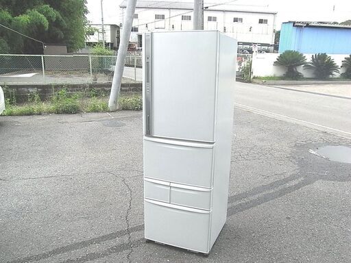 大型冷蔵庫   5ドア  427L  自動製氷機付き 東芝 GR-D43G  2010年製