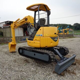 コマツ　PC30UU-5　3トンクラス　小旋回　倍速　全塗装済　ミニ油圧ショベル　ユンボ　バックホー　茨城県　G4