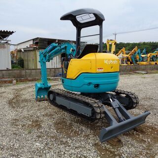 クボタ　RX-202　2トンクラス　小旋回　2wayパターン　全塗装済　ミニ油圧ショベル　ユンボ　バックホー　茨城県　F12