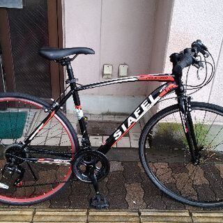 美品☆SAIFEI [ATX980]700cクロスバイク 14speed/ブラック