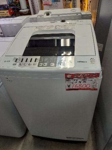 ☆中古激安！！￥16,800！！　HITACHI　日立　7.0kg　全自動洗濯機　2018年製　NW-70B　幅56.8㎝ｘ奥行き54㎝ｘ高さ98.6㎝