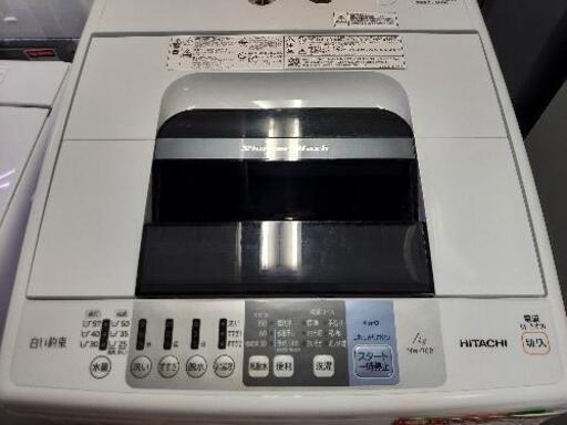 ☆中古激安！！￥16,800！！　HITACHI　日立　7.0kg　全自動洗濯機　2018年製　NW-70B　幅56.8㎝ｘ奥行き54㎝ｘ高さ98.6㎝