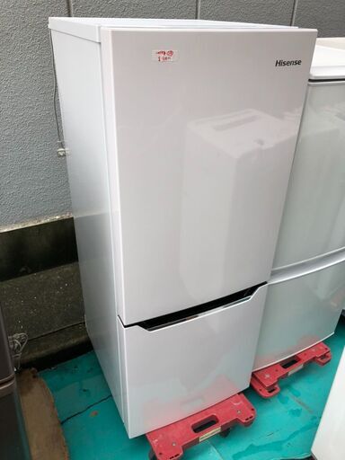 ☆中古激安！Hisense ハイセンス　150ℓ　2ドア　ノンフロン冷蔵庫　2019年製　HR- D15C型  　【KBG018】　￥13,800！！