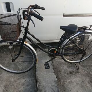 自転車黒26インチ