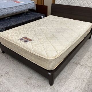 【愛品館 江戸川店】シーリー ダブルベッド ID:153-017421-007