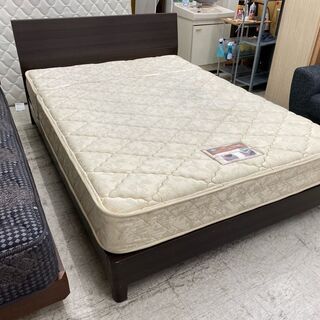 【愛品館 江戸川店】シーリー ダブルベッド ID:153-017421-007