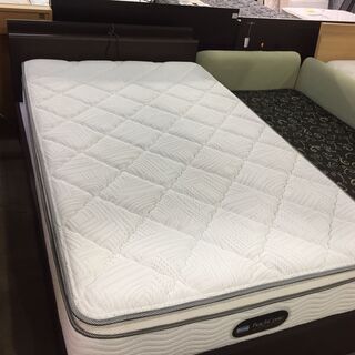 愛品館市原店】シモンズ セミダブルベッド【管理IGB017544-104】