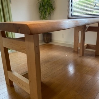 栃の一枚板　200cm x 99cm