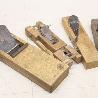 在銘　平鉋　面取り鉋　際鉋　台直し鉋　カンナ　かんな　宮大工道具 ⑦ (HD1031wY) 在銘 平鉋 面取り鉋 際鉋 台直し鉋 カンナ かんな 宮大工道具 ⑦ (