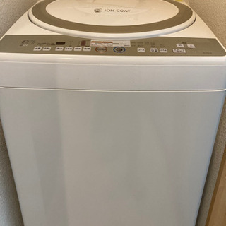 【ネット決済】洗濯機 SHARP Ag+イオンコート ES-TG73