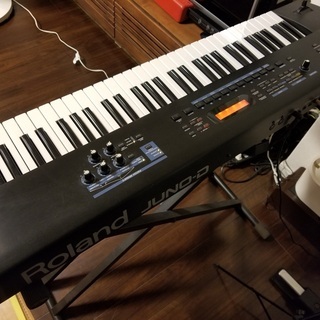 Rolando ローランド シンセサイザー JUNO-D ケース、スタンド付