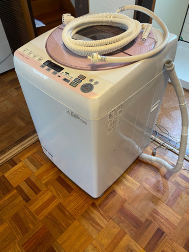 洗濯機8キロ 2015年製　シャープES-VG80P お値段交渉可
