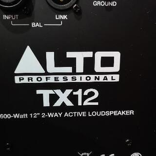 エフェクター、PA機器 ALTO パワードスピーカー（ペア）