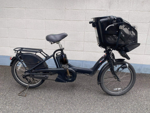 子供乗せシート付き電動自転車　20インチ　ヤマハ製　近郊配送可