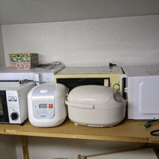 【電子レンジ】【炊飯器】【オーブントースター】