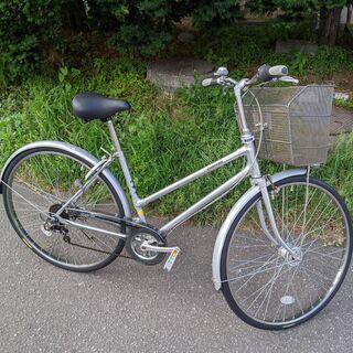 ブリヂストン 27インチ 前後タイヤサドル新品 6段変速 オートライト  