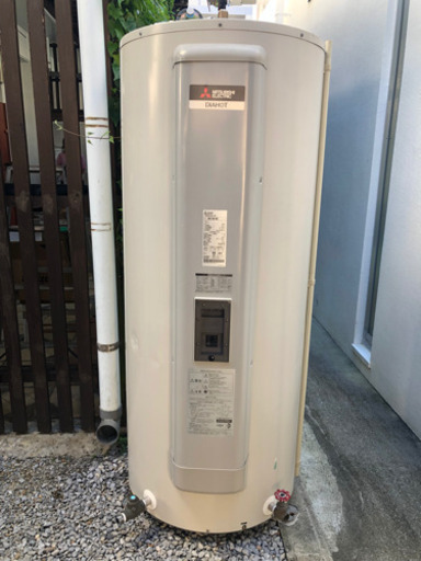 値下げします、三菱　電気温水器　2019年製　370L 丸型　リモコン付き