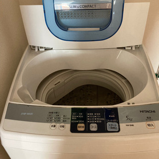 HITACHI洗濯機　無料