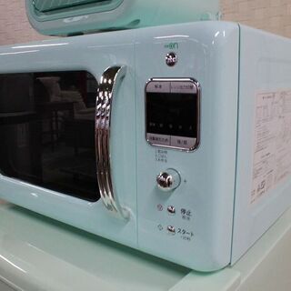 ミントカラー レトロ調 冷蔵庫/電子レンジ/炊飯器 家電セット 中古家電 
