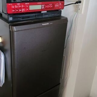 【最終値下げ】Panasonic NR-B14BW-T 2ドア冷蔵庫 マットビターブラウン