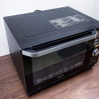 【ハッピー西葛西店】オーブンレンジ　1000W26L フラットタイプ【角皿式スチーム】パナソニック　2015年式　ID:59191