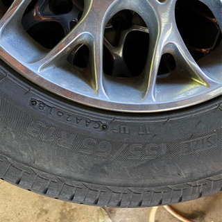 メッキのホイール