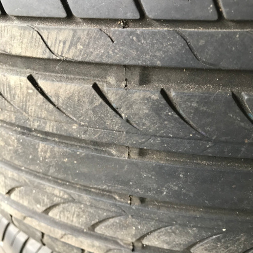 【中古】225/45R17 タイヤホイール4本セット