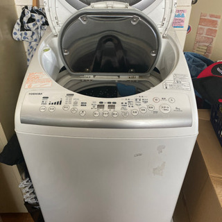 【ネット決済】洗濯機　TOSHIBA AW-80VM(W)