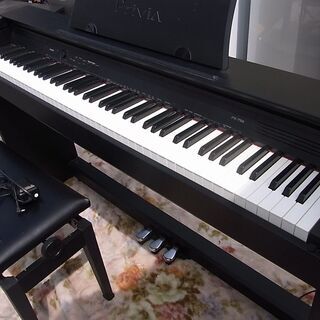 CASIO プリヴィア PX-750 電子ピアノ 88鍵盤/３本ペダル イス(高さ調節)付き