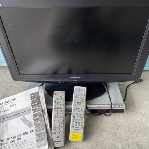 Panasonic パナソニック VIERA ビエラ 液晶テレビ 22インチ/22V型 TH-L22C2-K　DVDレコーダーおまけ