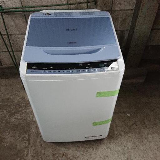 m0710-1 洗濯機 HITACHI BW-8WV 2015年製 8.0㎏