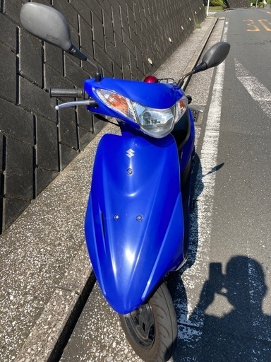 アドレスv50  ブルーメタリック　4スト　原付　50cc