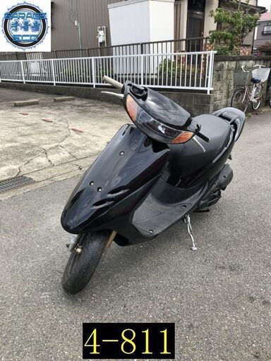 お取引頂きました。愛知県公安委員会許可業者(オートバイ商)☆GARAGE-ECO千音寺☆ライブディオAF35黒　4-811名古屋市中川区より!!