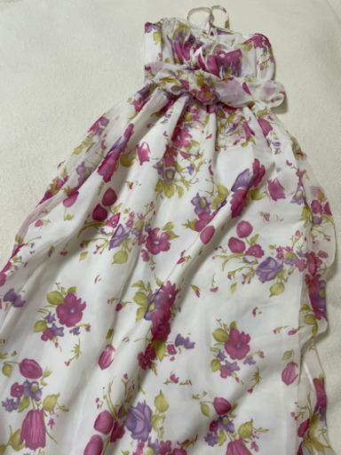 新品未着用グアム購入ロング丈マキシワンピースカラー可愛いロング脚長効果お花柄 フラワー ハイビスカス キラキラ大好き 三軒茶屋のその他の中古あげます 譲ります ジモティーで不用品の処分