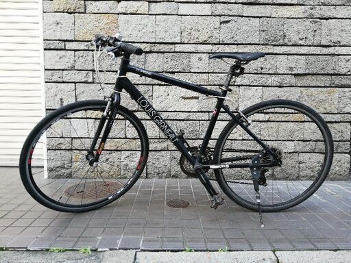 ルイガノ シャッセ Louis Garneau CHASSE クロスバイク 軽量アルミフレーム 6061系 700ｘ28C 3×8 24速 中古 自転車