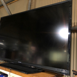 テレビ　46インチ　シャープ中古