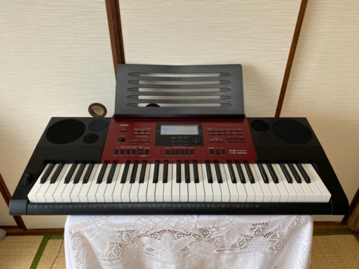 大型スピーカー付カシオ 電子キーボード 61鍵盤モデル ハイグレード