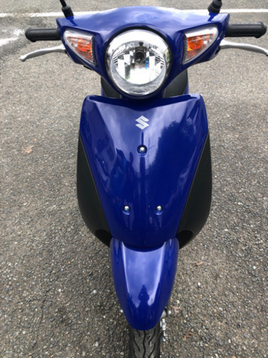売約済み　現行型　レッツ　青　2018年式　約9000キロ　普通に乗れる　福岡市