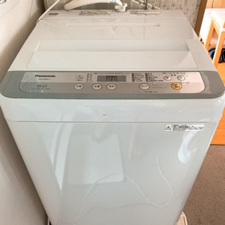 【ネット決済】panasonic 美品 洗濯機　送風乾燥機能付き