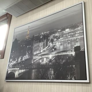 IKEA/イケア アートパネル パリの夜景 廃盤品【ユーズドユー...