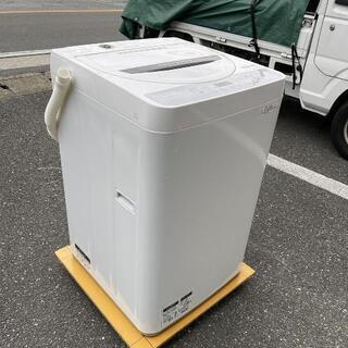 洗濯機 シャープ 2018年製 5.5kg ES-GE5B?自社配送時?代引き可?※現金 