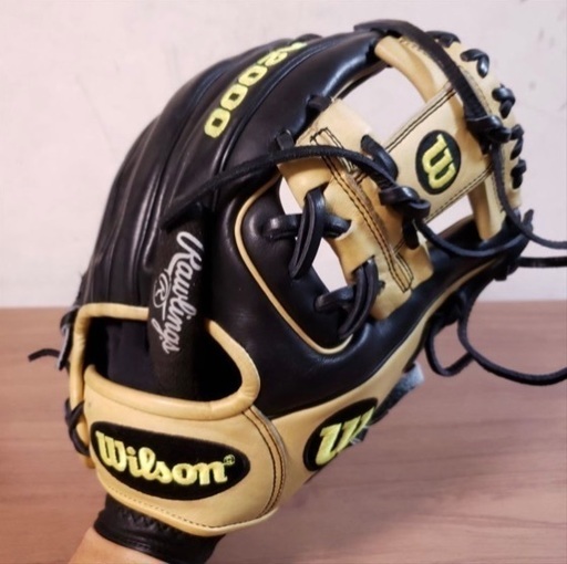 Wilson A2000 アメリカンスタイル限定カラーブロンド一般硬式用内野手