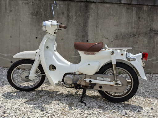HONDAリトルカブ（ホワイト）50cc 低燃費【実働】ワンオーナー　写真多数あり(専用URL) HONDAリトルカブ（ホワイト）50cc 低燃費【実働】ワンオーナー 写真