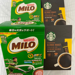 【未開封新品】ミロスティック、ブラックコーヒーセット